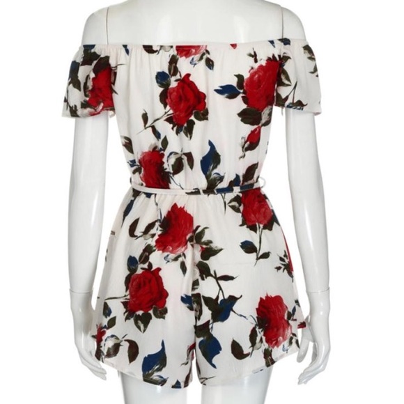 NEW Floral Beach Romper - Picture 4 of 8